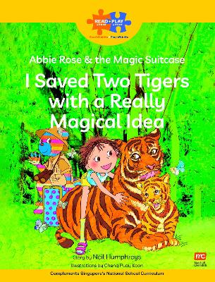 Read + Play  Social Skills Bundle 1 - Abbie Rose and the Magic Suitcase:  I Saved Two Tigers with a Really Magical Idea