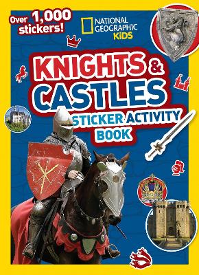 Knights and Castles Sticker Activity Book: Colouring, Counting, 1000 Stickers and More!