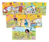 Finger Phonics Books 1-7: in Print Letters (American English Edition)