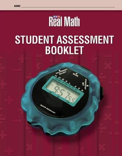 Real Math - Student Assessment Booklet - Grade 6