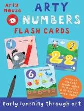 Arty Numbers Flash Cards