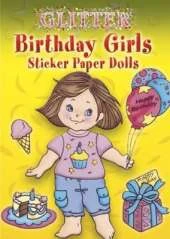 Birthday Girls Sticker Paper Dolls