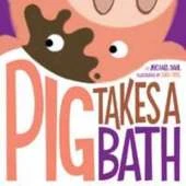 Pig Takes A Bath
