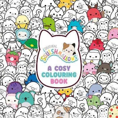 Squishmallows: A Cosy Colouring Book