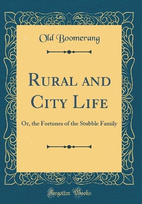 Rural and City Life: Or, the Fortunes of the Stubble Family (Classic Reprint)
