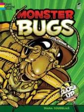 Monster Bugs: A Close-Up Coloring Book
