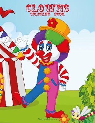 Clowns Coloring Book 1 & 2