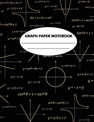Graph Paper Notebook: Large Size 8.5'' x 11''