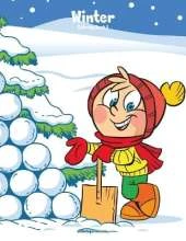 Winter Coloring Book 3