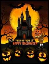 Trick or Treat - Happy Halloween: Halloween Coloring Book For Adults: Halloween Adult Coloring Book (Happy Halloween Designs 2020), Fantasy Graphics, Holidays Books Featuring - Witches, Haunted Houses, Vampires, Autumn Fairies, Jack-o-Lanterns, Ghosts.