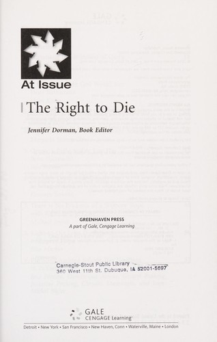 The Right to Die