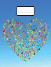 Math Notebook: Grid Paper Notebook 110 Sheets Large 8.5 x 11 Quad Ruled 5x5