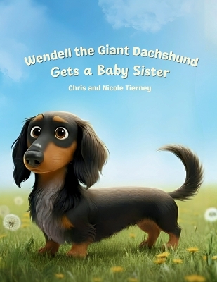Wendell The Giant Dachshund Gets a Baby Sister