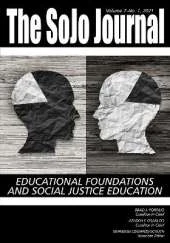 SoJo Journal Vol 7 Issue 1: Educational Foundations and Social Justice Education