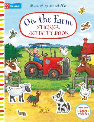 On The Farm Sticker Activity Book: With over 400 stickers!