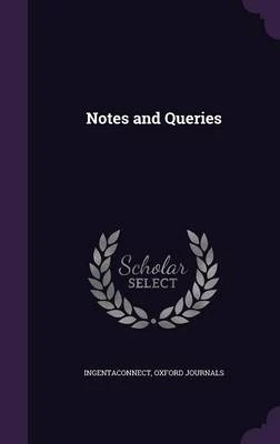 Notes and Queries