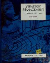 Strategic Management: Concepts and Cases