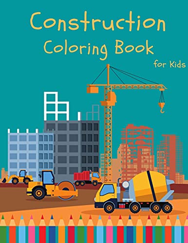 Construction Coloring Book for Kids