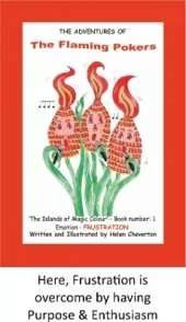 THE FLAMING POKERS: The Islands of Magic Colour - Book 1. Emotion - FRUSTRATION