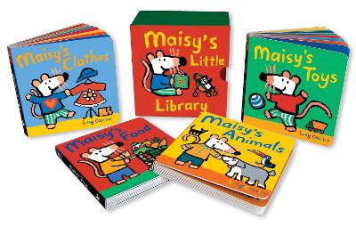 Maisy's Little Library: The perfect baby and toddler gift, a cute first words collection of board books about toys, food, clothing and animals