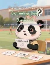 Panda Fun First Words Series: Big Feelings Day! (Level 3-1): A Picture Book for Kids to Learn Vocabulary with Cute Pandas