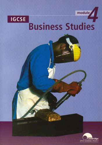 IGCSE Business Studies Module 4