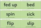 Read Write Inc. Fresh Start: Module Green Word Cards