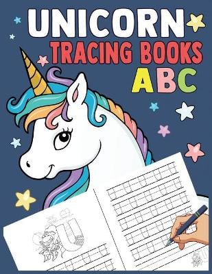 ๊unicorn ABC Tracing Books: Tracing, Learning for Writing, Handwriting Practice Workbook for Toddlers, Preschool, Kindergarten and Preschoolers