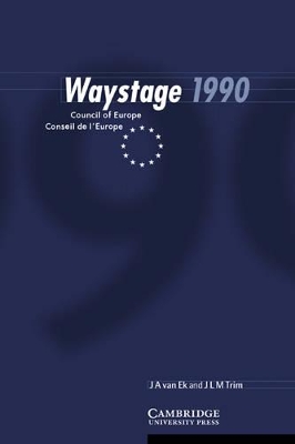 Waystage 1990: Council of Europe Conseil de l'Europe