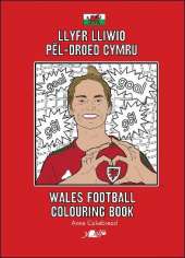 Llyfr Lliwio Pêl-droed Cymru | Wales Football Colouring Book  NEW EDITION