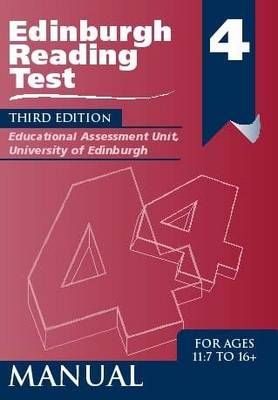 Edinburgh Reading Test (ERT) 4 Specimen Set: A Series of Diagnostic Teaching AIDS