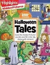 Halloween Tales: Solve 48-Pages of Hidden Pictures puzzles and Fill-in-the-Blank Silly Stories with Over 250 Halloween Stickers