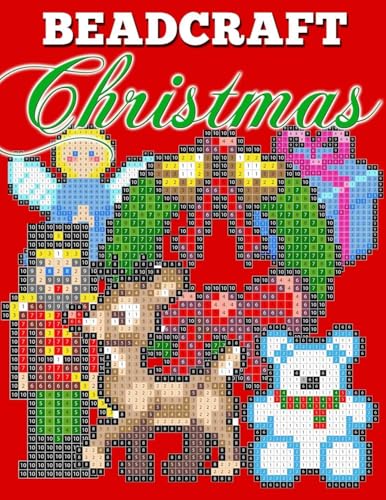 Beadcraft Christmas: Holiday-themed Fuse Bead Patterns