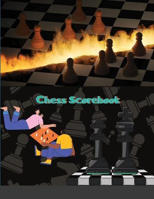 Chess Scorebook: Chess Match Log Book, Chess Recording Book, Chess Score Pad, Chess Notebook, Record Your Games, Log Wins Moves, Tactics & Strategy, Cute Winter Skiing Cover