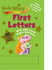 Gold Stars Wipe Clean Workbook: Letters