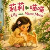 Lily and Meow Meow 莉莉和喵喵: A Sweet Bilingual Rhyming Story About Kindness and Caring in English, Chinese, & Pinyin!
