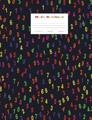 Math Notebook: Grid Paper Notebook 110 Sheets Large 8.5 x 11 Quad Ruled 5x5