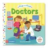 Flip and Find Doctors: a guess who/where flap book about a doctor