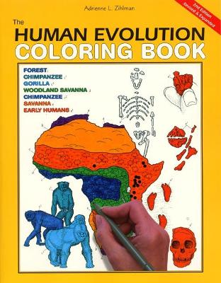 The Human Evolution Coloring Book [Second Edition]: A Colouring Book