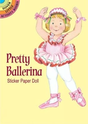 Pretty Ballerina Sticker Pap Doll