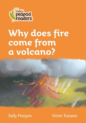 Why does fire come from a volcano?: Level 4