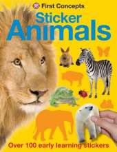 Animals: First Concept Stickers