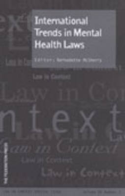 International Trends in Mental Health Laws