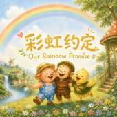 Our Rainbow Promise 彩虹约定: Bilingual Libby, Gobo, & Milo in Happy Valley in English, Chinese, & Pinyin!