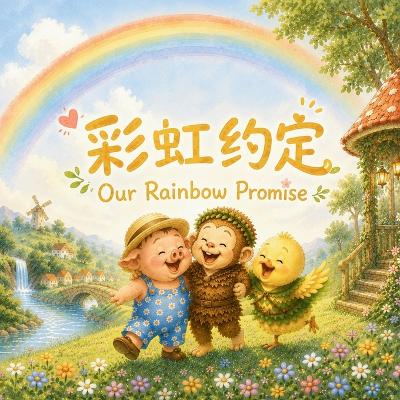 Our Rainbow Promise 彩虹约定: Bilingual Libby, Gobo, & Milo in Happy Valley in English, Chinese, & Pinyin!