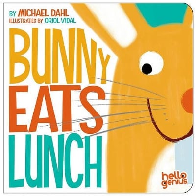 Hello Genius Bunny Eats Lunch