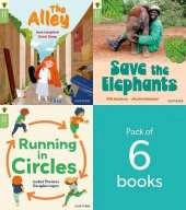 Oxford Reading Tree Green Sparks: Level 6 LEVEL 6 PACK of 6