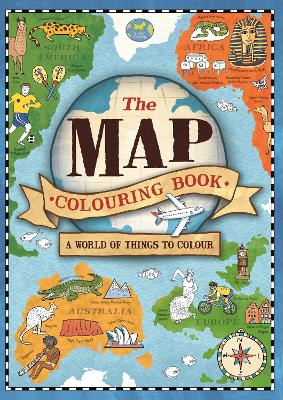 The Map Colouring Book: A World of Things to Colour