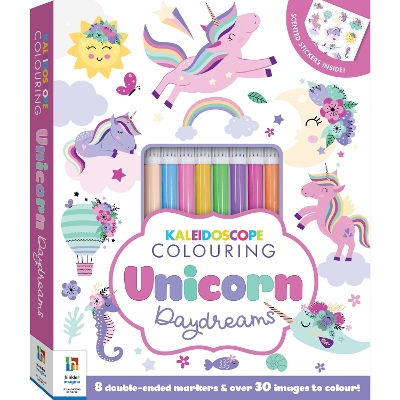 Kaleidoscope Colouring Kit: Unicorn Daydreams