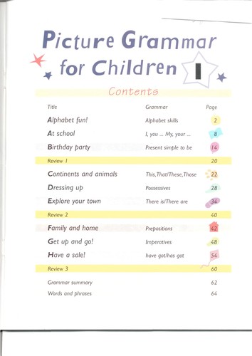 Picture Grammar